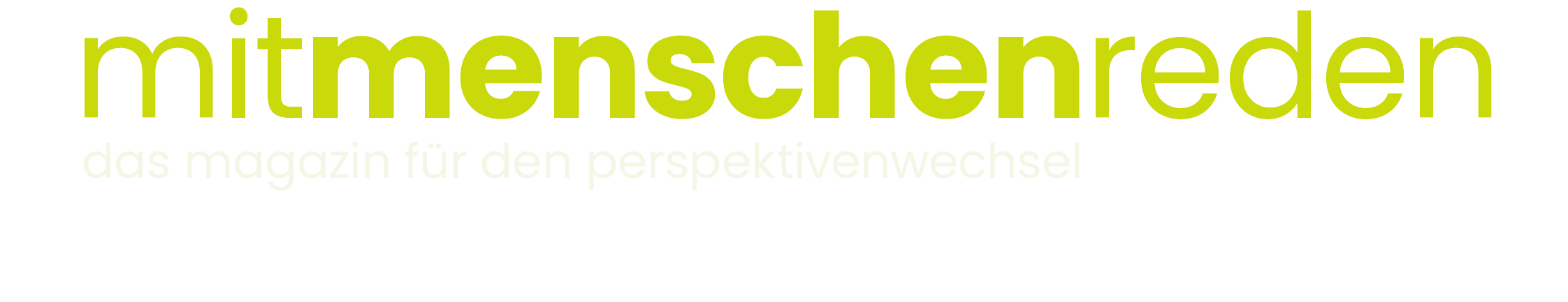 mit menschen reden